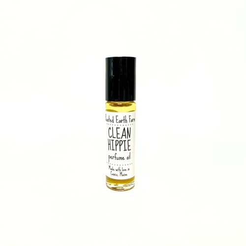 Clean Hippie Perfume Oil - Roll On - Patchouli and Peppermint - Unisex Fragrance