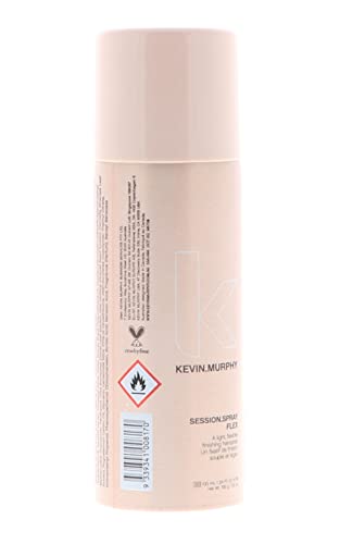 KEVIN.MURPHY SESSION.SPRAY FLEX - Flexible Finishing Hair Spray - For All Hair Types - Lightweight Hold - Humidity Resistant Hair Care - Travel Size - 100 mL / 3.4 fl oz