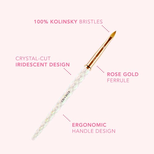 Kiara Sky 3D Nail Art Brush | 100% Kolinsky