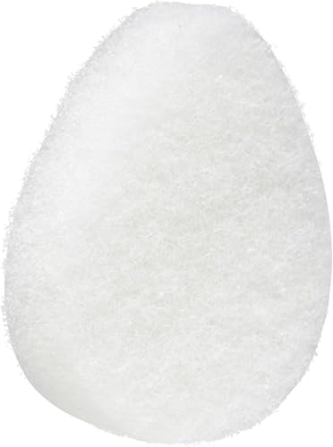 Buf-Puf Facial Sponge, Dermatologist Developed, Removes Deep Down Dirt & Makeup That Causes Breakouts and Blackheads, Reusable, Exfoliating, White, 3 Count