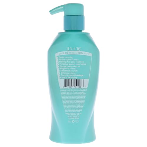 It's a 10 Haircare Blow Dry Miracle Glossing Shampoo, 10 Ounce
