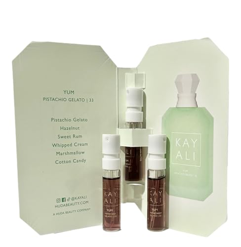 KAYALI YUM PISTACHIO GELATO 33 Sample EDP 1.5 ml / 0.05 Fl Oz Perfume Sample (Pack of 3) - 0660