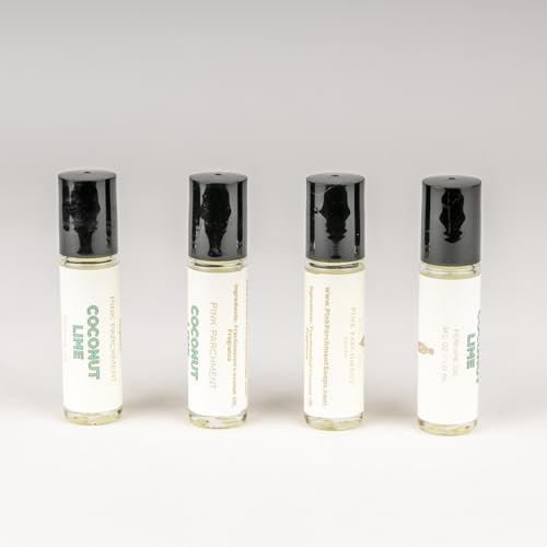 Coconut Lime Verbena Roll on Perfume Oil | .3 ounces Roll On Bottle | Phthalate Free Fragrance |
