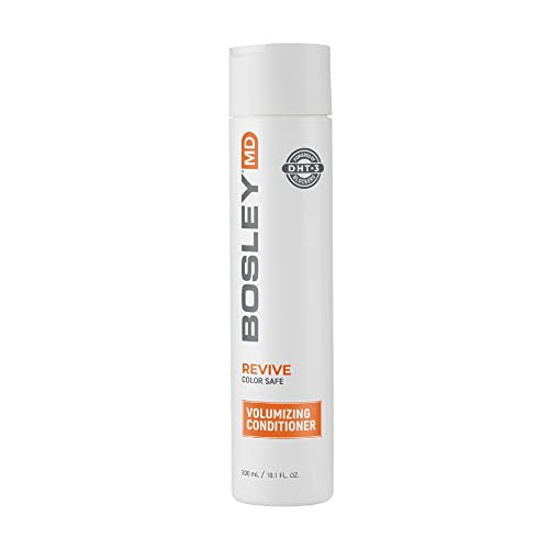 BosRevive Volumizing Conditioner for Thinning, Color/Chemically-Treated Hair – DHT Blocker, Sulfate-Free, Vegan, Biotin, Saw Palmetto & Rosemary – Thicker, Fuller Hair – 10.1 Fl Oz
