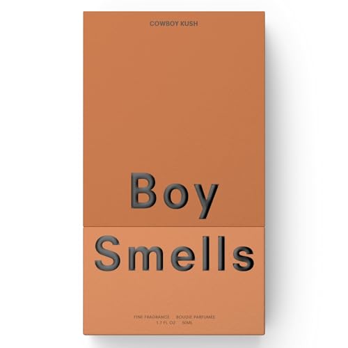 Boy Smells Cowboy Kush – Patchouli Scent – Spicy Aromatic Fragrance with Leather & White Oud – Eau de Parfum for All Genders - 50 ml