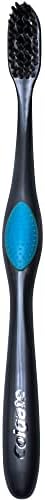 Colgate 360 Charcoal Infused Toothbrush, Floss-Tip Bristles, Soft (Colors Vary) - Pack of 6