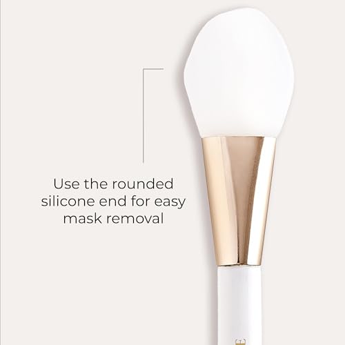 Borghese Deluxe Mask Applicator - Face Mask Applicator & Remover, Face Mask Brush with Silicone Tip for Removal, Skincare Tools & Accessories