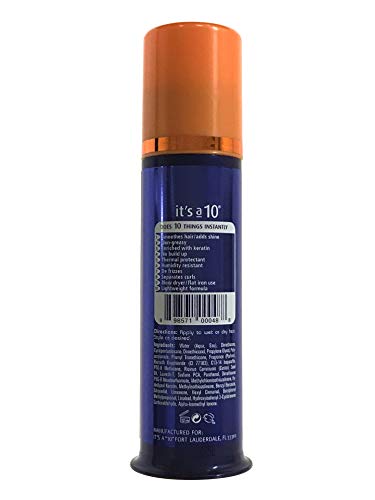 It's a 10 Haircare Miracle Leave-In Potion Plus Keratin, 3.4 fl. oz. (Pack of 2)