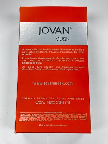 Jovan Musk By Jovan For Men. Aftershave/ Cologne Splash 4.0oz Bottle by Jovan BEAUTY