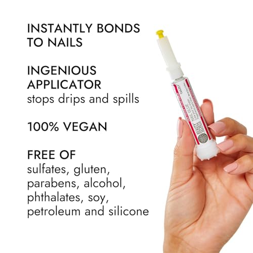 Beauty Secrets Nail Glue, Drip & Clog Proof, 6 Pack