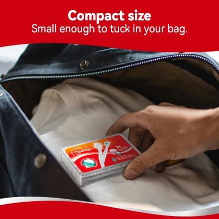 cleaings® Mini Disposable Toothbrush Set with Toothpaste – Travel Essentials, Portable Toothbrush for Women & Men, Camping, Road Trip, Vacation, 24 Count-Mix Flavor(Pack of 5)