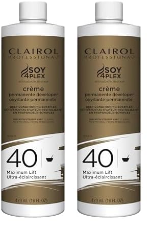 Clairol Professional Crème 40 volume Hair Developer, 16 oz (Pack of 2)