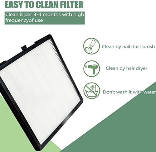 BQAN Nail Dust Collector, 40w Dust Collector Nail Tech Supplies, Dust Extractor with 1 Pc Dust Brush, Vacuum Dust Collector Fan Nail Tech Must Haves