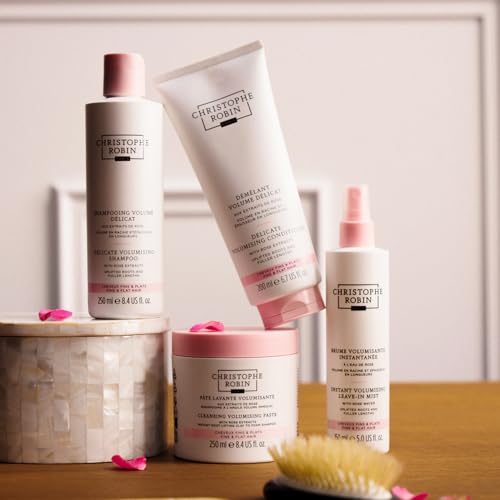 Christophe Robin Delicate Volumizing Conditioner With Rose Extracts for Thin, Fine, and Flat Hair 6.7 fl. oz