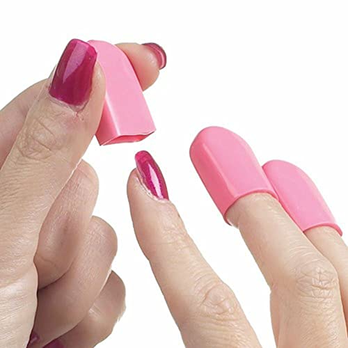 Individual Bag (Contains 10 Finger Tips) protect nails from Tanning Beds / UV Rays