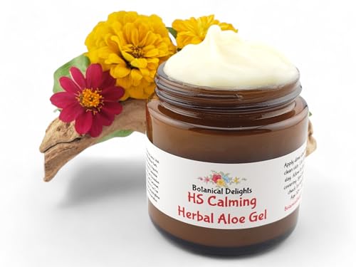 Hidradenitis Suppurativa Calming Herbal Aloe Gel - Designed specifically to soothe HS flare-ups - Allows the toxins inside to drain and nourishes the skin