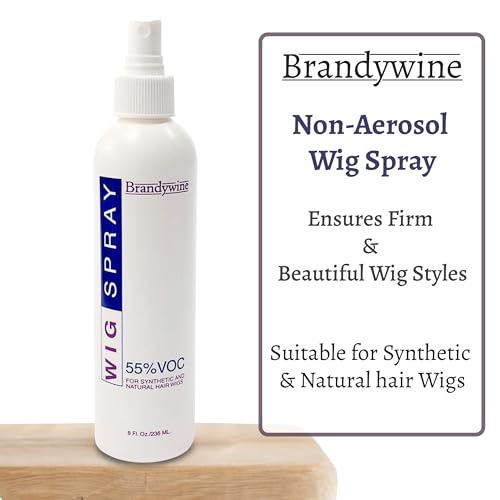 Brandywine Non-Aerosol Wig Spray for Synthetic and Natural Hair Wigs (1 Pack)