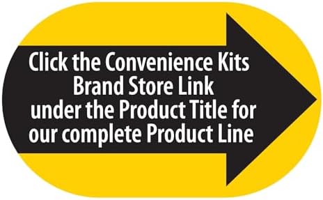 Convenience Kits International Men’s Premium 15-Piece Assembled Travel Kit Featuring: Gillette and Barbasol Shave Products