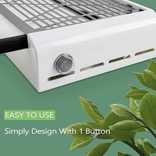 BQAN Nail Dust Collector, 40w Dust Collector Nail Tech Supplies, Dust Extractor with 1 Pc Dust Brush, Vacuum Dust Collector Fan Nail Tech Must Haves