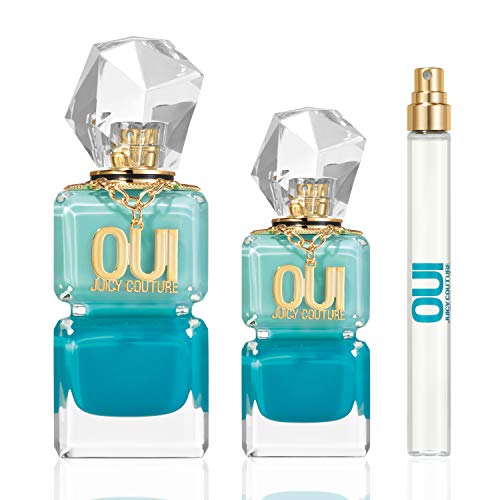Juicy Couture Oui Splash Eau De Parfum, Women's Perfume with Notes of Pineapple, Jasmine Absolute & Cedarwood - Citrus & Floral, EDP Spray