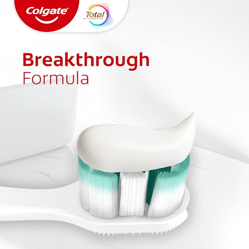 Colgate Total Active Prevention Gum Protect Whitening Toothpaste, Toothpaste for Inflammation, Redness, Bleeding, Irritation, and Sensitivity, SLS Free, 3 Pack, 3.0 oz