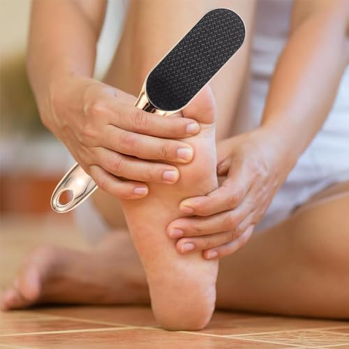 2 pcs Hard Skin Remover Nano Glass Foot File - Foot Callus Remover, Dead Skin Remover, Durable Foot Scrubber, Long Lasting Foot Buffer, Soft Smooth Feet,Hygienic Pedicure Tool