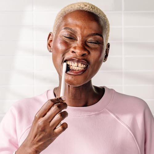 Boka Classic Manual Toothbrush with Extra Soft Activated-Charcoal, Tapered Bristles, Bioplastic Handle That Includes Travel Cap, Dentist-Approved, Great for Adults and Kids, Multi Color (Pack of 4)