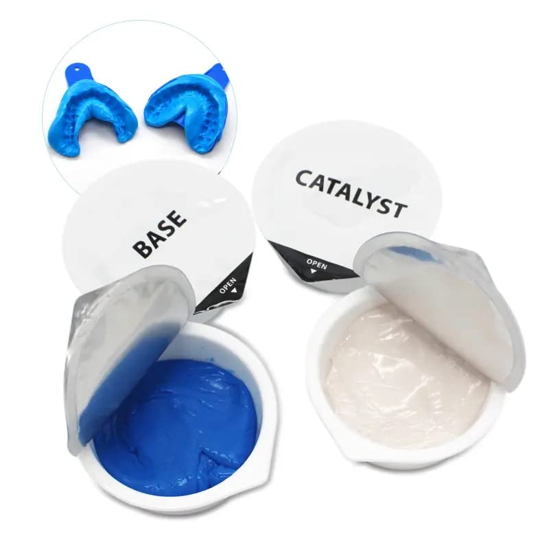 168 gm Kit - VPS Material -Mold - Retainers - Dentures - Grillz - Step by Step DIY Instructions - Trays