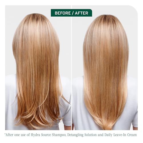 BIOLAGE Hydra Source Detangling Solution - For Dry Hair, Detangles & Controls Static For Less Frizz & Fly-Aways, Paraben-Free
