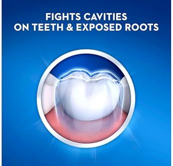 Crest Fluoride Cavity Protection Toothpaste 8.2 Ounce Regular Paste, Bulk Toothpaste, Prevents Cavities Before They Start (4 Pack)