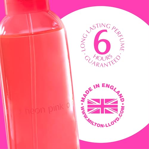 COLOUR ME Milton-Lloyd Neon Pink - Oriental Parfume for Women - Floral Woody Fragrances - Long Lasting Parfume for Women - Womens Parfume - 3.4 oz