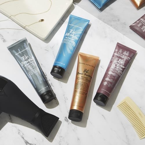 Bumble and bumble. All-Style Blow Dry Heat Protective Styling Cream | Anti Frizz + Adds Shine | Wavy, Straight, 5 Fl Oz