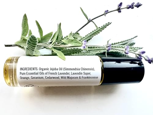 Botanical Perfume Oil Gift Set – Rose, Honeysuckle & Lavender Roll-Ons | Natural Jojoba-Based Fragrance Trio, 10ML Each