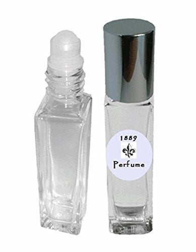 Carnation Perfume Roll On Glass Bottle - Alcohol Free - Refillable