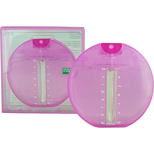 INFERNO PARADISO PINK by Benetton for Women Eau De Toilette Spray 3.4 oz