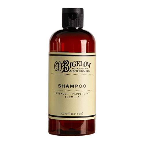 C.O. Bigelow Shampoo, Lavender Peppermint Shampoo Cleanses & Soothes Hair & Scalp, Luxury Shampoos for Men & Women, 10.4 Fl Oz.