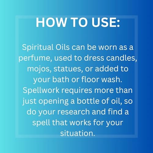 7 AFRICAN POWERS Spiritual Oil (aceite) 1oz for Hoodoo, Voodoo, Santeria, Wicca, Rootwork, Pagan Magick & Spells