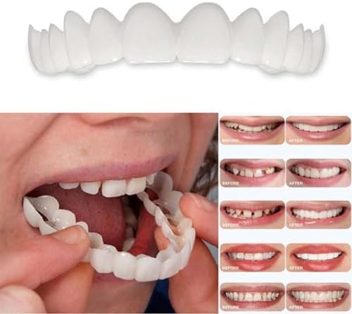 2 Pairs Temporarily Adjustable, Top and Bottom for Men and Women, Nature and Comfortable(White)