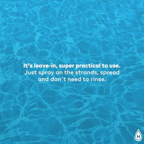 Brazilian Healthy Leave In Conditioner | Detangler Spray | Anti-Frizz Spray | 24+ Hour Protection from UV, Heat, & Frizz | Reduces Breakage | Vegan Hair Treatment for All Hair Types 8.4 Oz