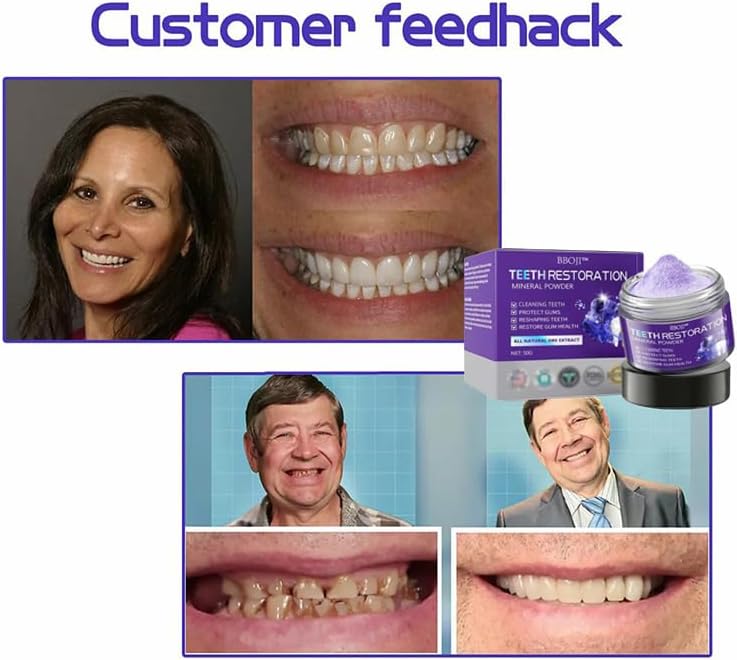 BBOJI Teeth Restoration Mineral Powder,BBOJI Tooth Restoration Mineral Powder,Protect Teeth and Gums and Solve Oral Problems (1)