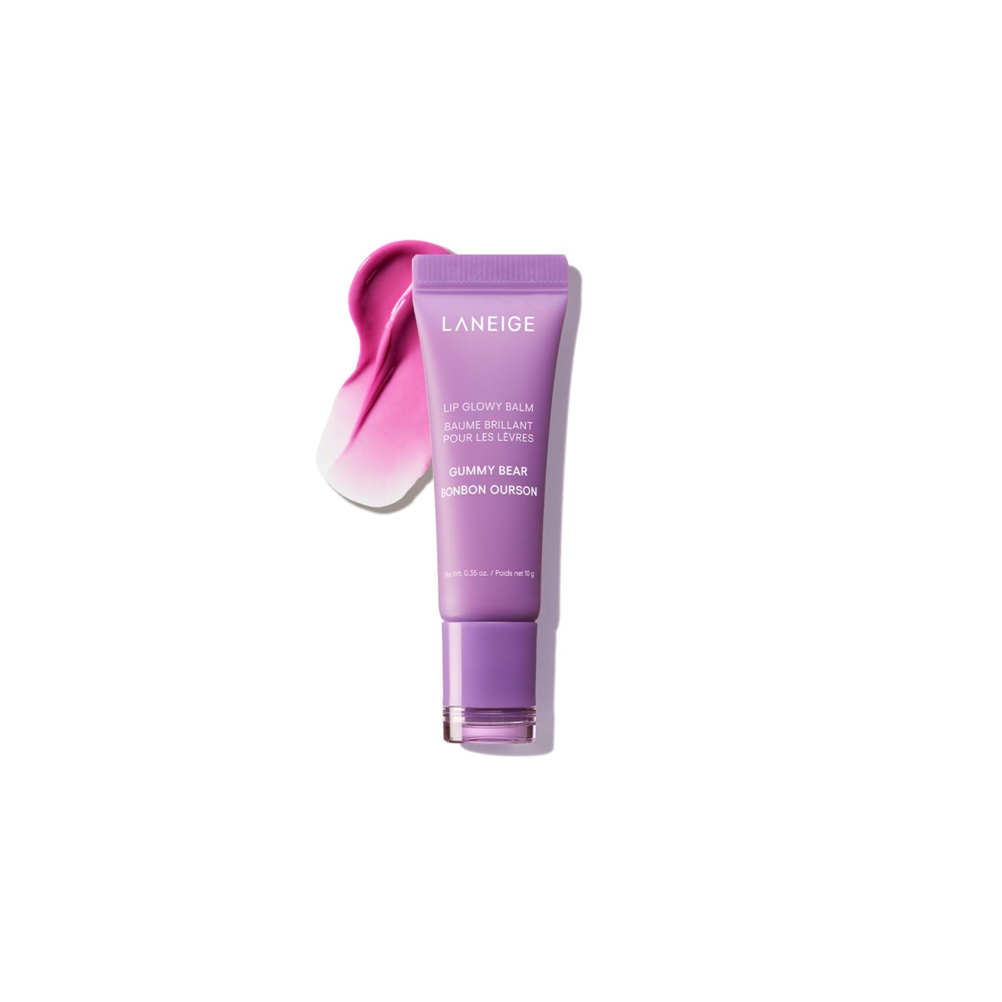 LANEIGE Lip Glowy Balm Gummy Bear: Hydrate, Glossy, Lightweight, Moisturize & Tint with Shea Butter