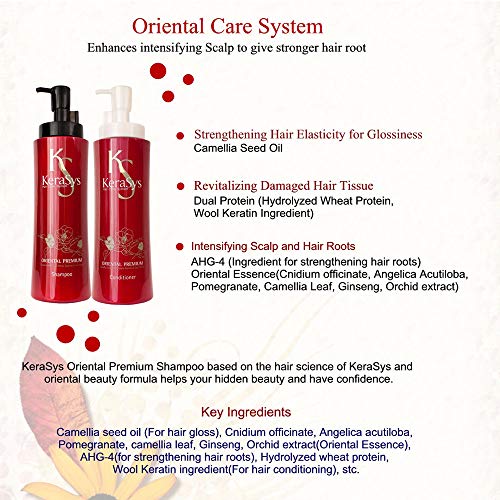 Kerasys Oriental Premium Shampoo(600ML) and Conditioner (600ML) sets