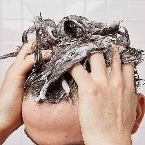 Huron Men's Fresh Scent Daily Shampoo - Keeps Hair Full & Strong - Nourishing Shampoo for Men's Hair with Argan Oil & Vitamins E and B7 - 32oz