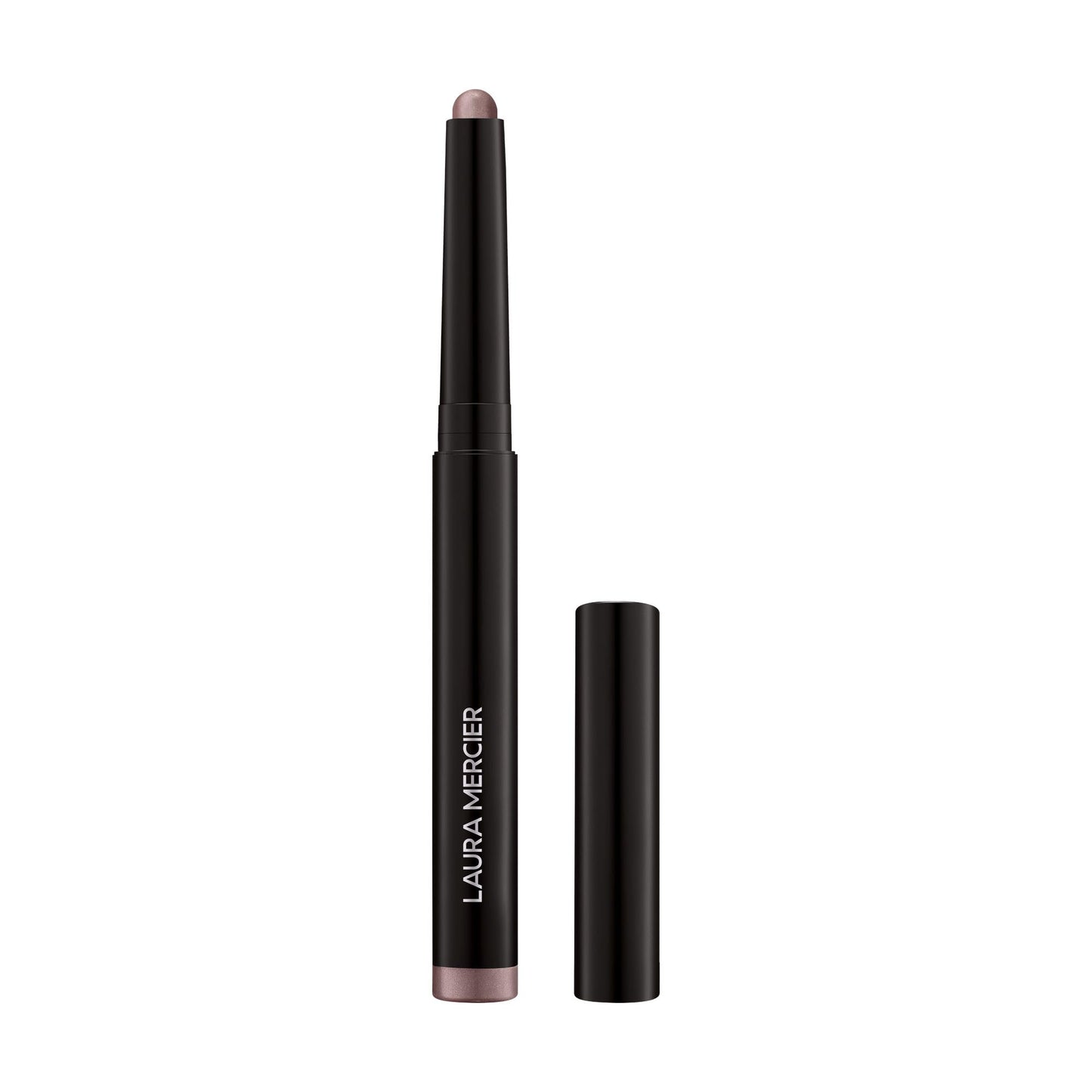 Laura Mercier Caviar Stick Cream Eyeshadow: Shimmer Finish, 24HR Wear, Long Lasting, Rich Color, Easily Blendable and Buildable, Waterproof, Hyaluronic Acid Infused, Eyeshadow Stick Set, Smoky Quartz