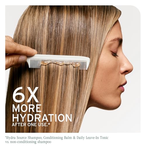 Biolage Hydra Source Leave-In Cream - Instantly Moisturizes & Seals Split Ends, For Dry Hair, With Fermented Aloe & Micro-Filtered Hyaluronic Acid