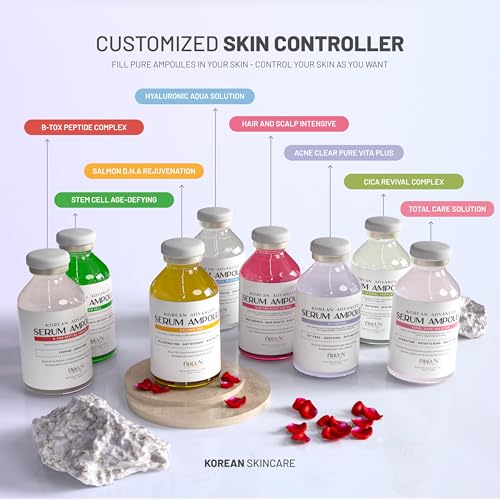 BRÜUN HS - Control Hair and Scalp Ampoule Serum – Korean Serum Booster For Hair Growth Use without Derma Pen Skin Care Serum 1.18 fl.oz