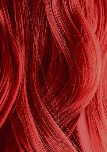 IROIRO Premium Natural Semi-Permanent Hair Color 100 Dark Red (4oz)