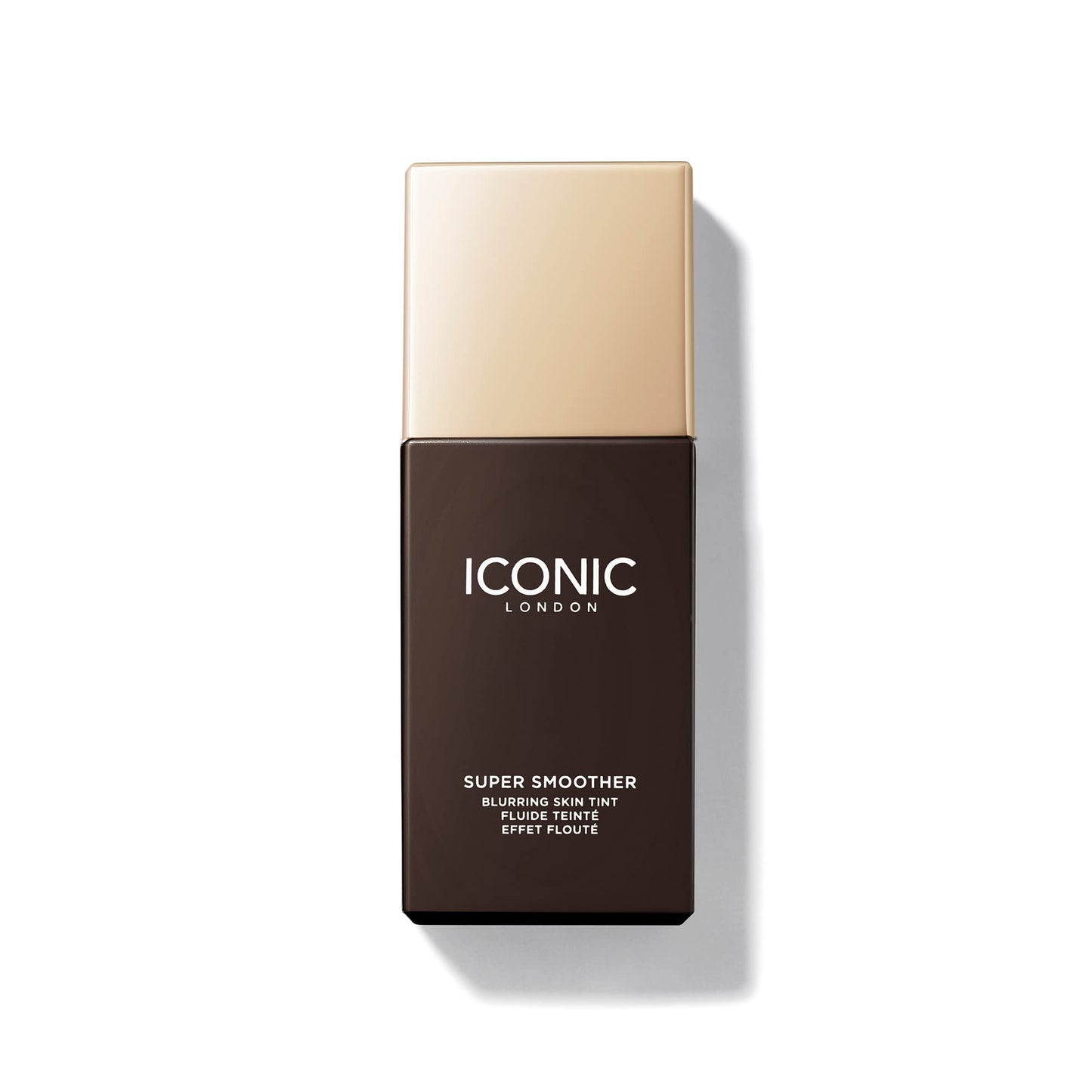 ICONIC LONDON Super Smoother Blurring Skin Tint | Light to Medium Coverage, Hydrating, Ultra-Lightweight Tinted Moisturizer, Cruelty-Free, Vegan Makeup (Neutral Rich) 1.01 Fl oz