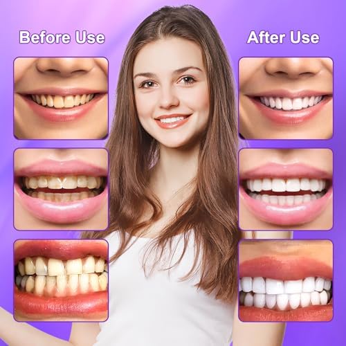 2025 New Teeth Restoration Mineral Powder Purple Natural Mineral Tooth Powder for Teeth Whitening Tooth Strengthening & Gum Care Fresh Breath