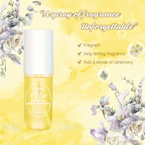 Body Spray for Women, Hair & Body Fragrance Mist, Long Lasting Perfume Spray, Travel Size Womens Fragrance Body Spray, Various Scents